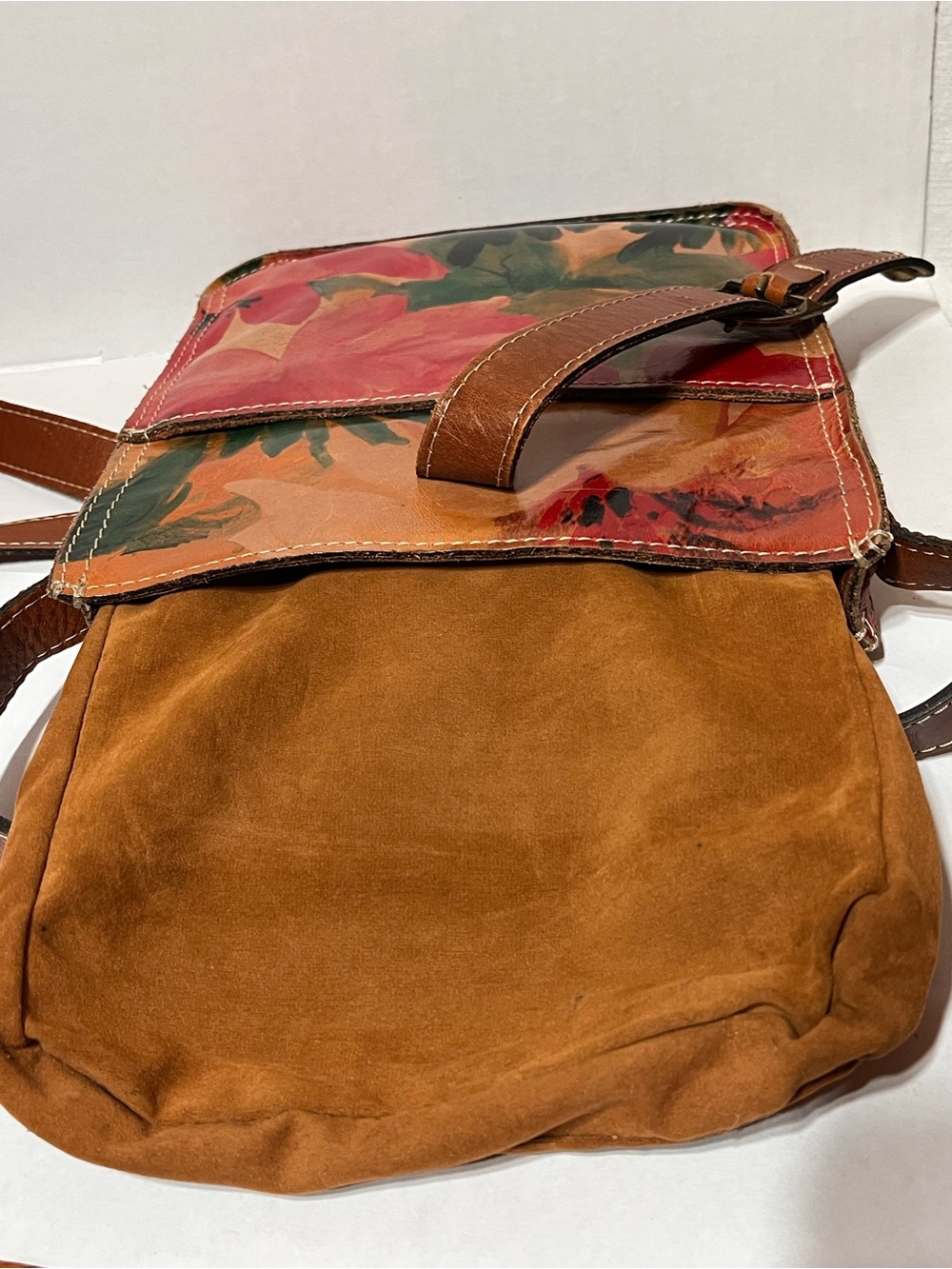 Patricia Nash Crossbody Bag Floral Print - Picture 5 of 8